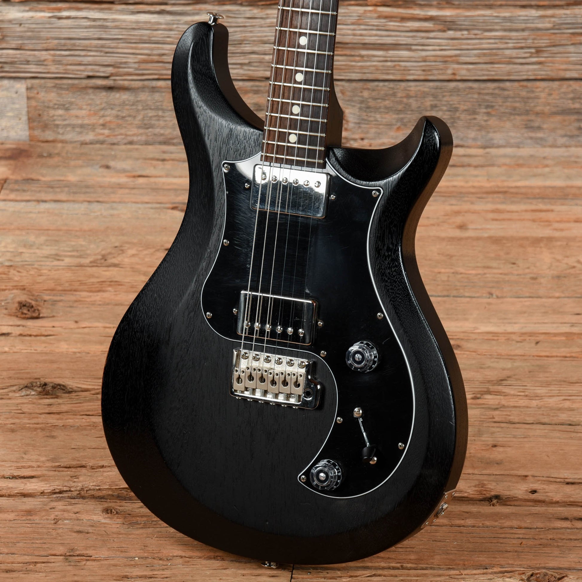 PRS S2 Standard Satin Black 2022 Electric Guitars / Solid Body
