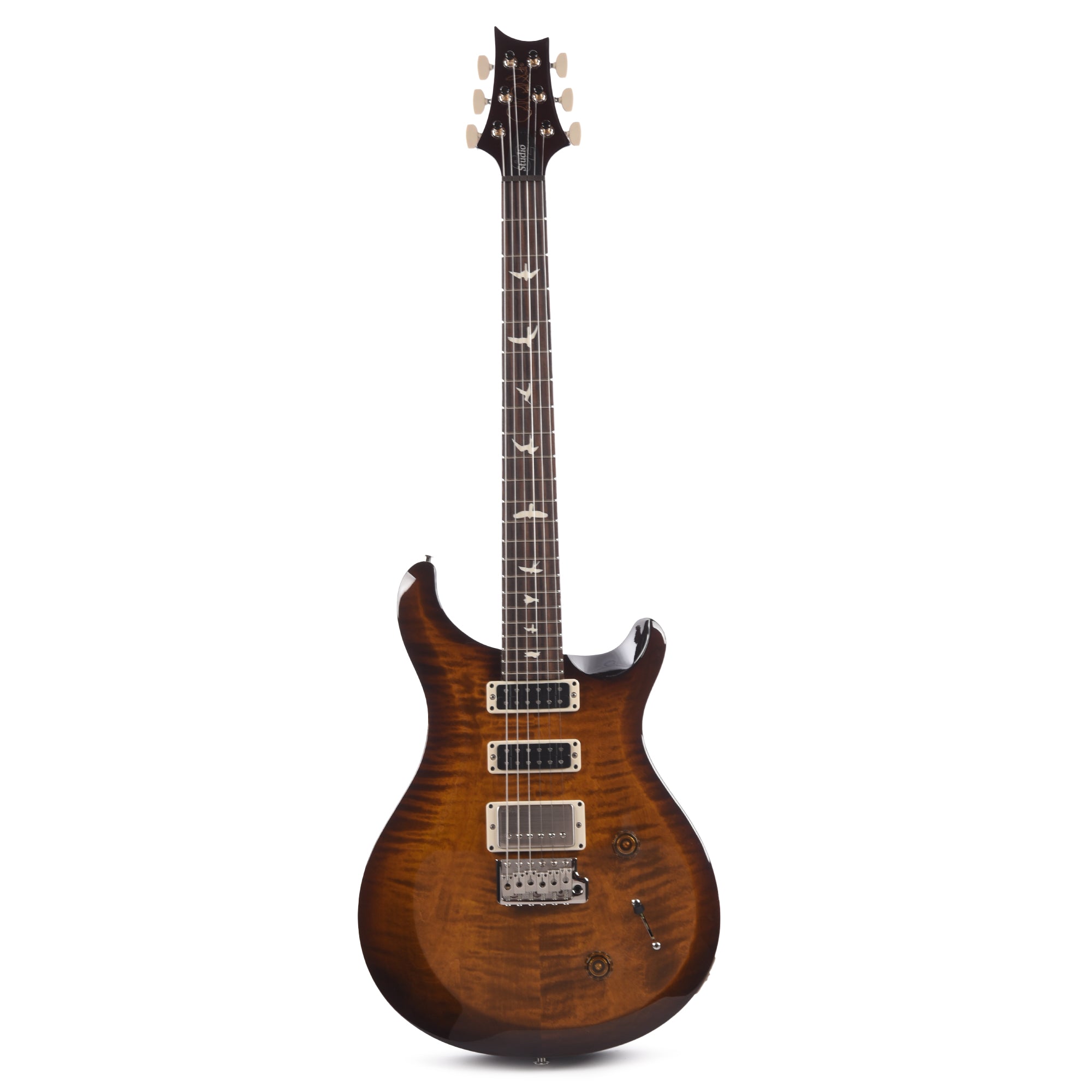 PRS S2 Studio Black Amber Electric Guitars / Solid Body