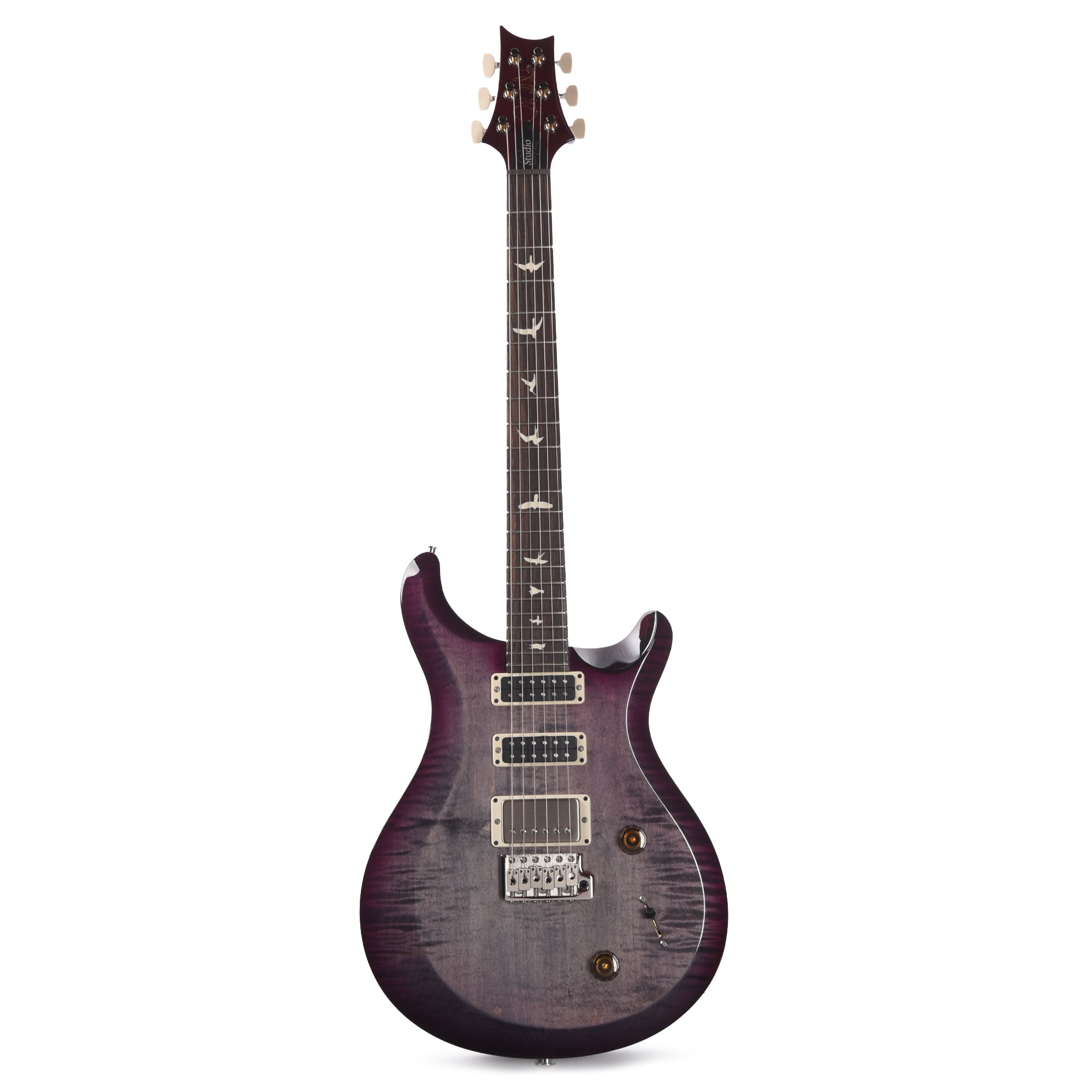 PRS S2 Studio Faded Gray Black Purple Burst Electric Guitars / Solid Body