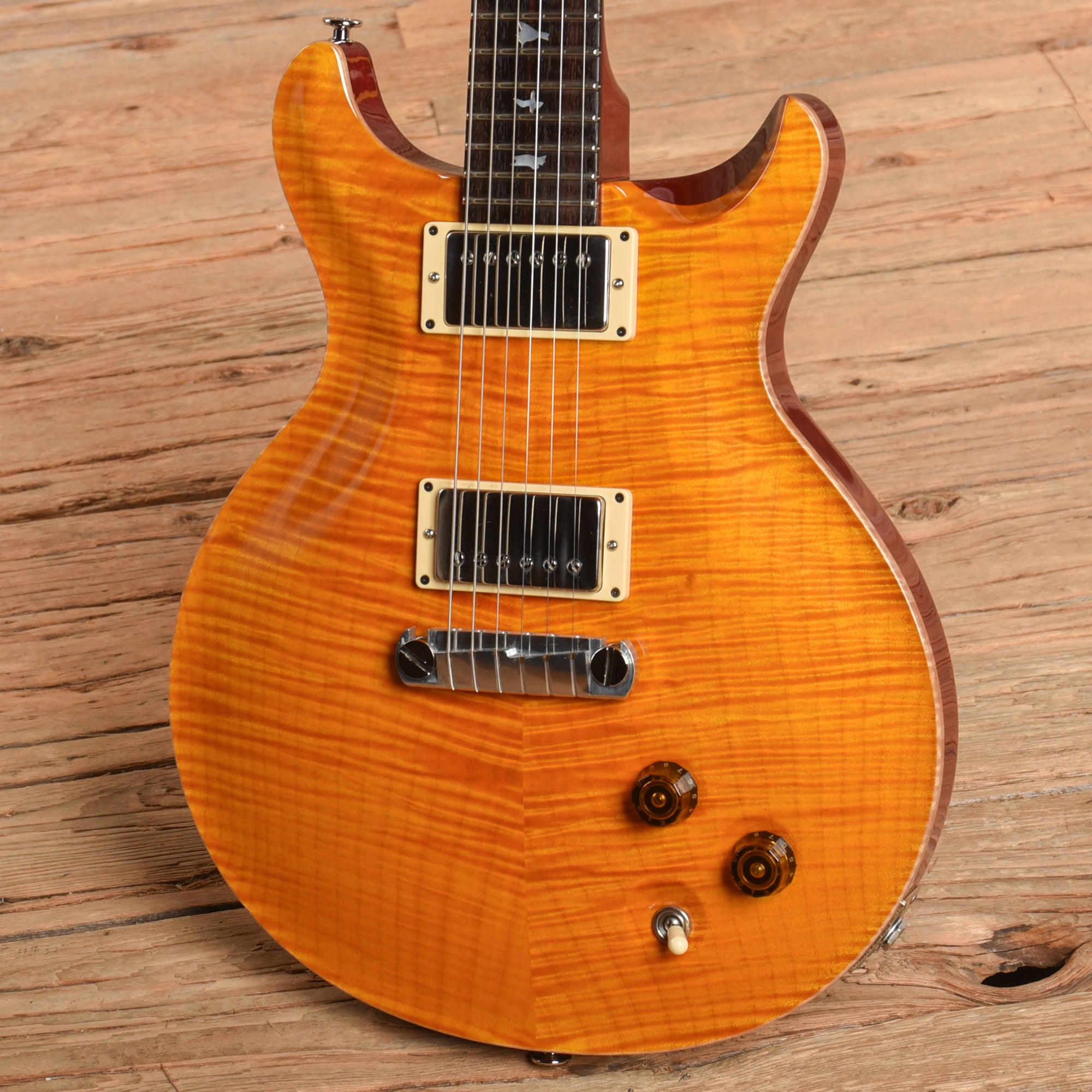 PRS Santana 10-Top Santana Yellow 2011 Electric Guitars / Solid Body