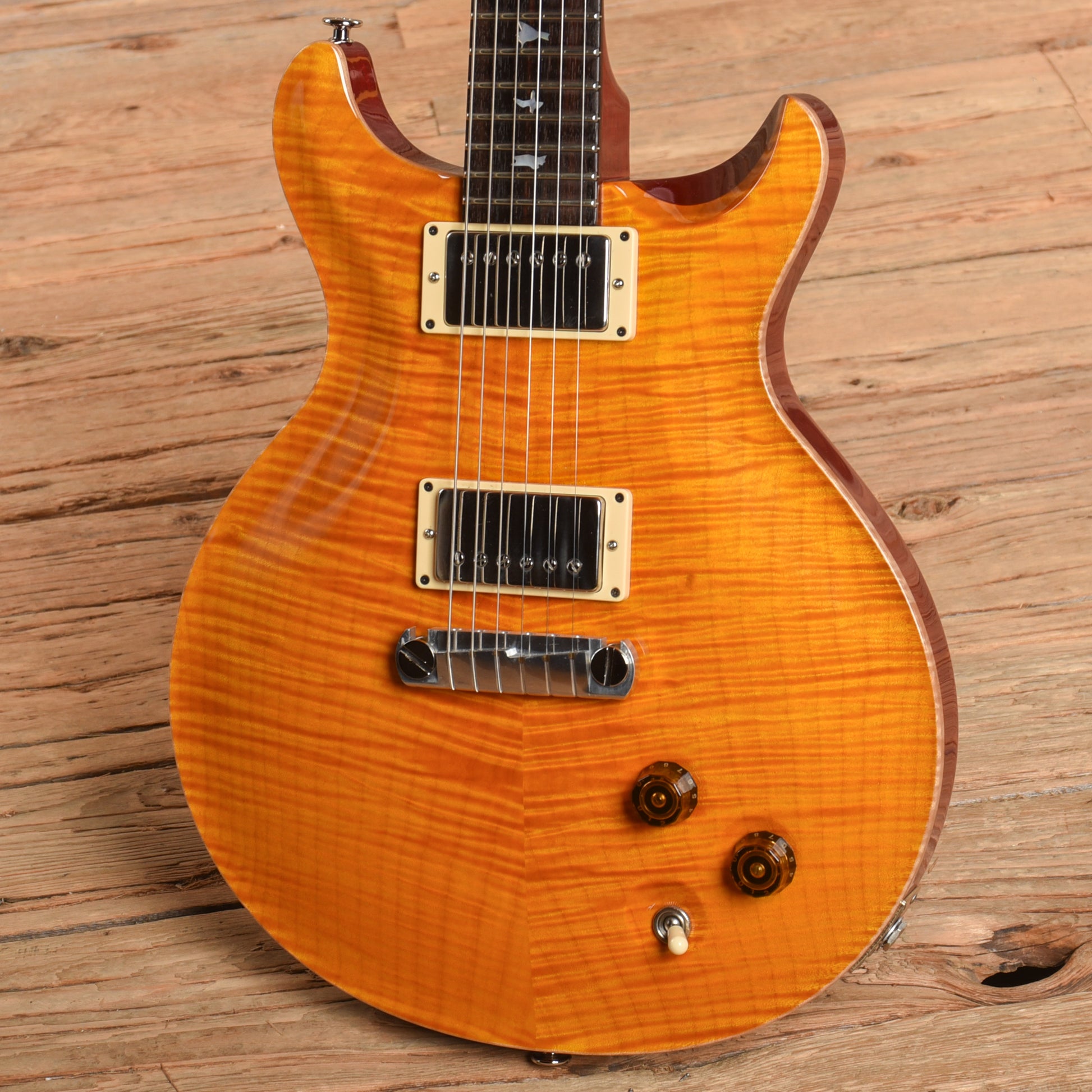 PRS Santana 10-Top Santana Yellow 2011 Electric Guitars / Solid Body