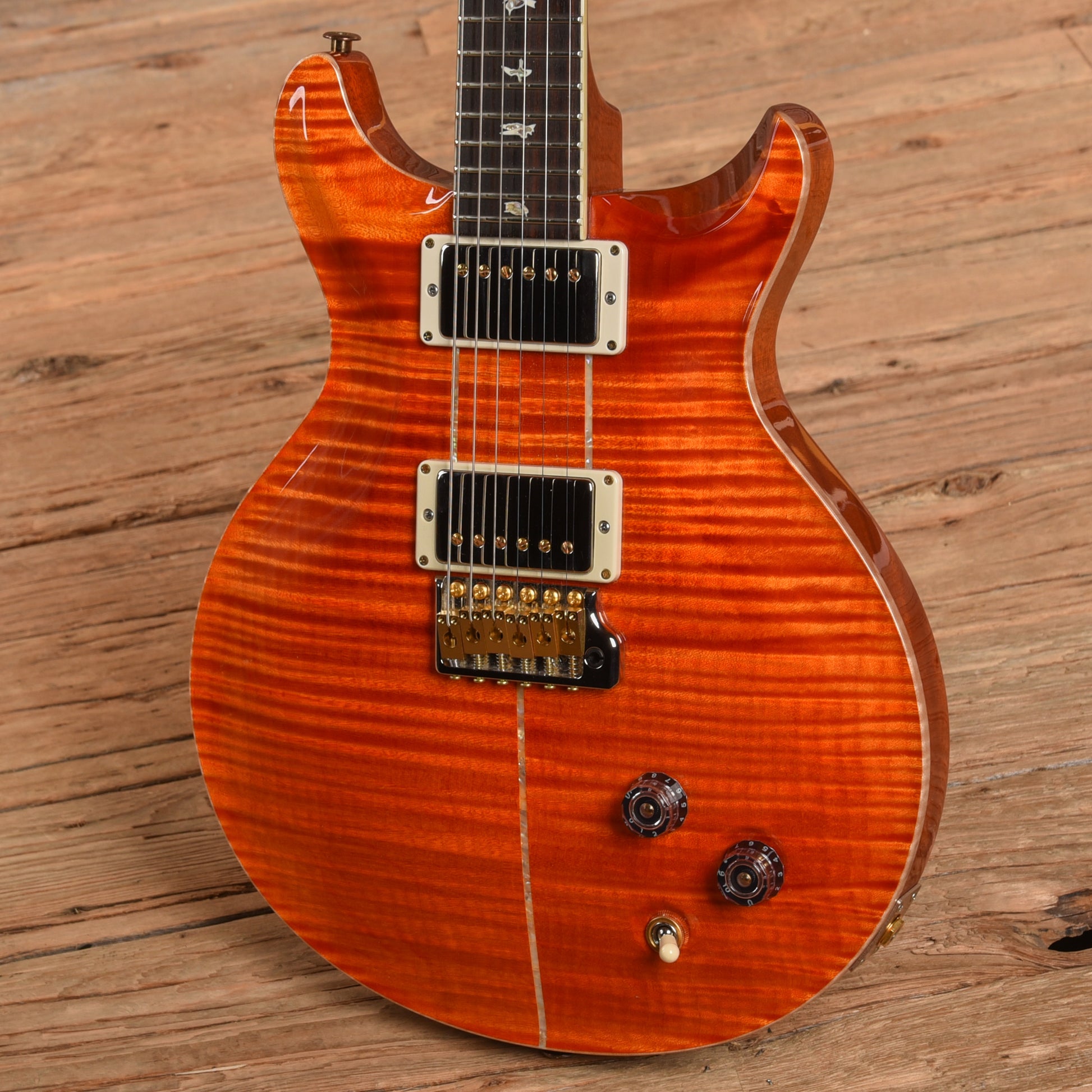 PRS Santana Retro 10-Top Orange Tiger 2022 Electric Guitars / Solid Body