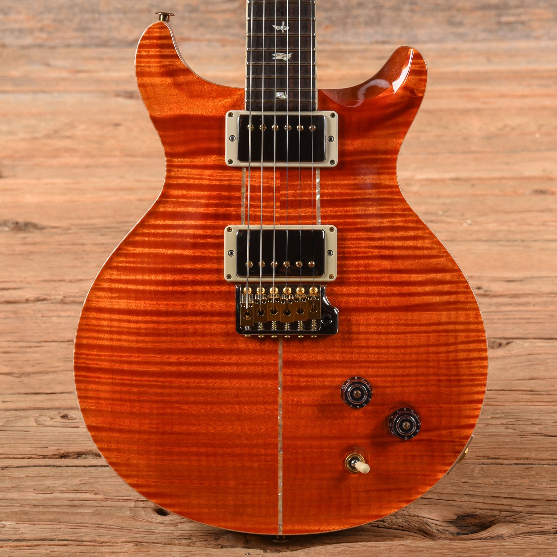 PRS Santana Retro 10-Top Orange Tiger 2022 Electric Guitars / Solid Body