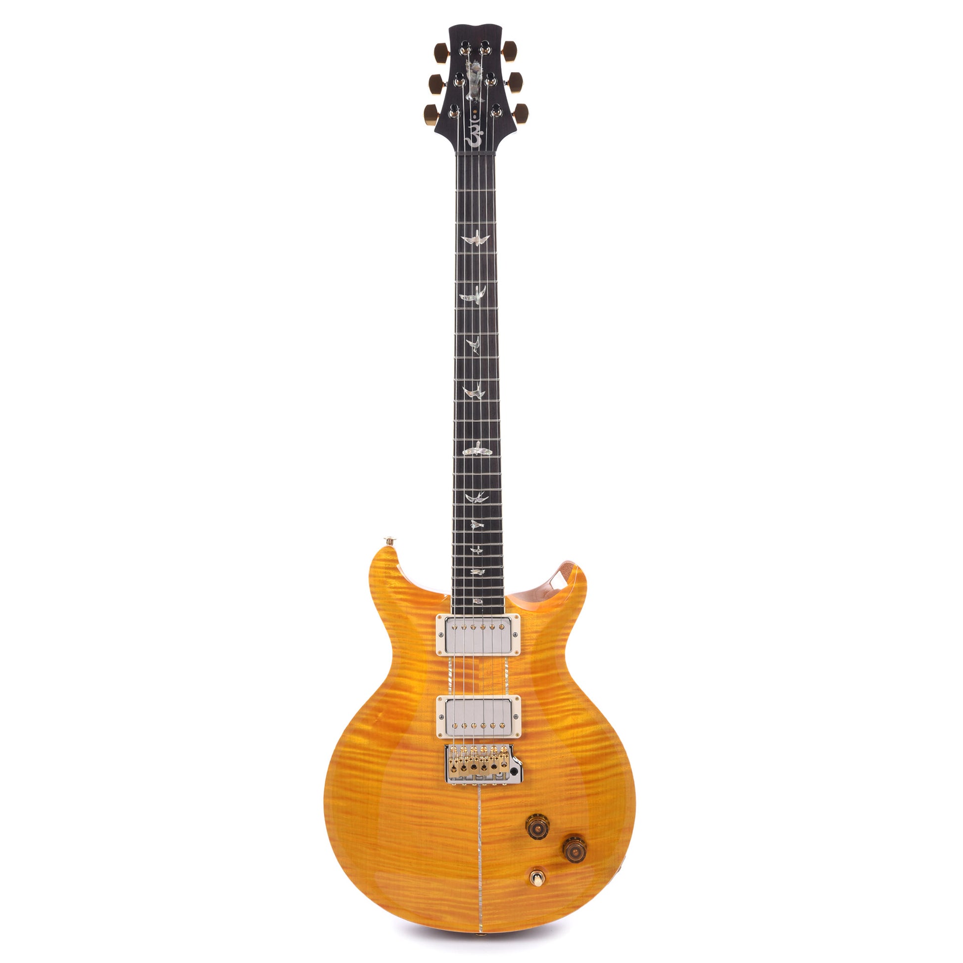 PRS Santana Retro 10 Top Santana Yellow Electric Guitars / Solid Body