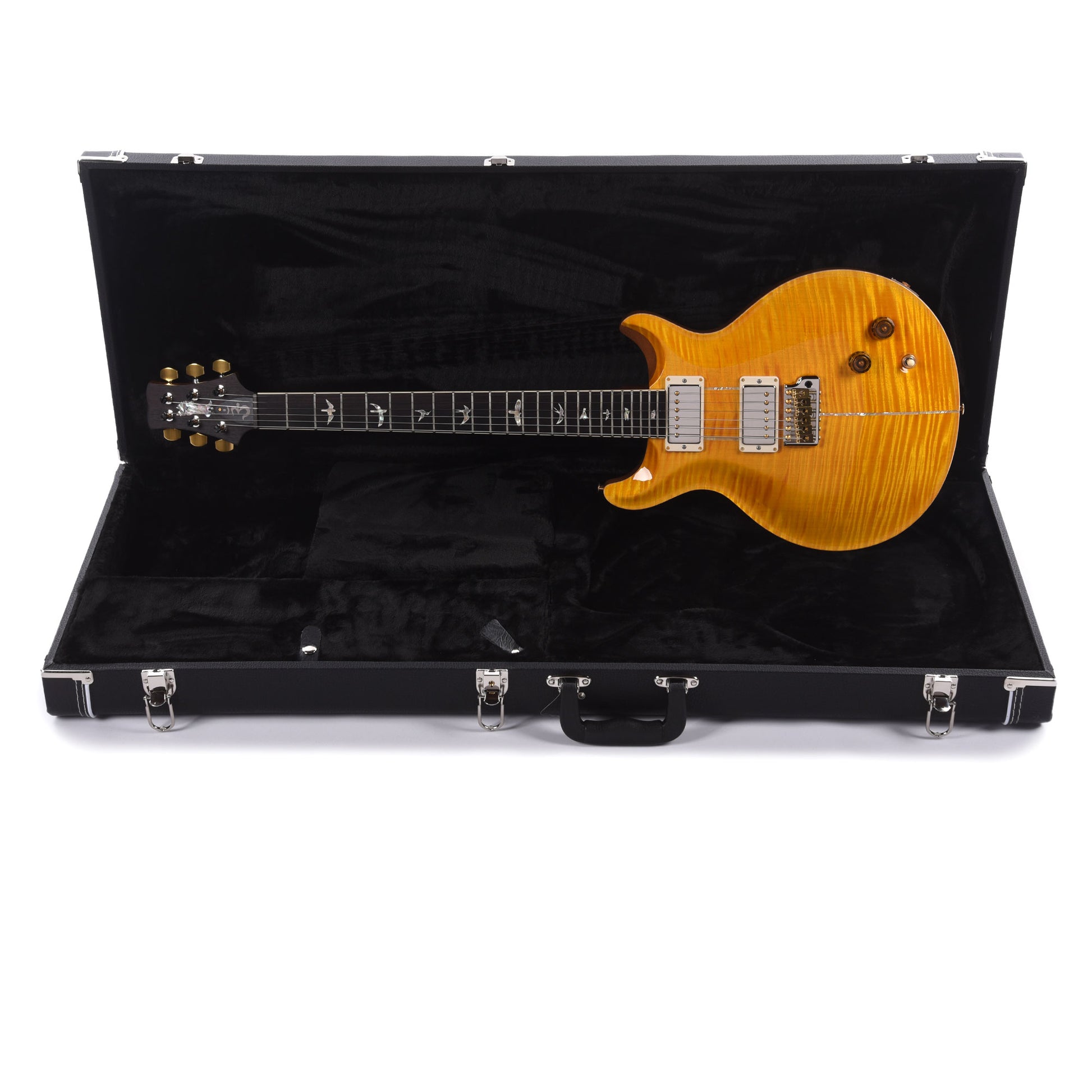 PRS Santana Retro 10 Top Santana Yellow Electric Guitars / Solid Body