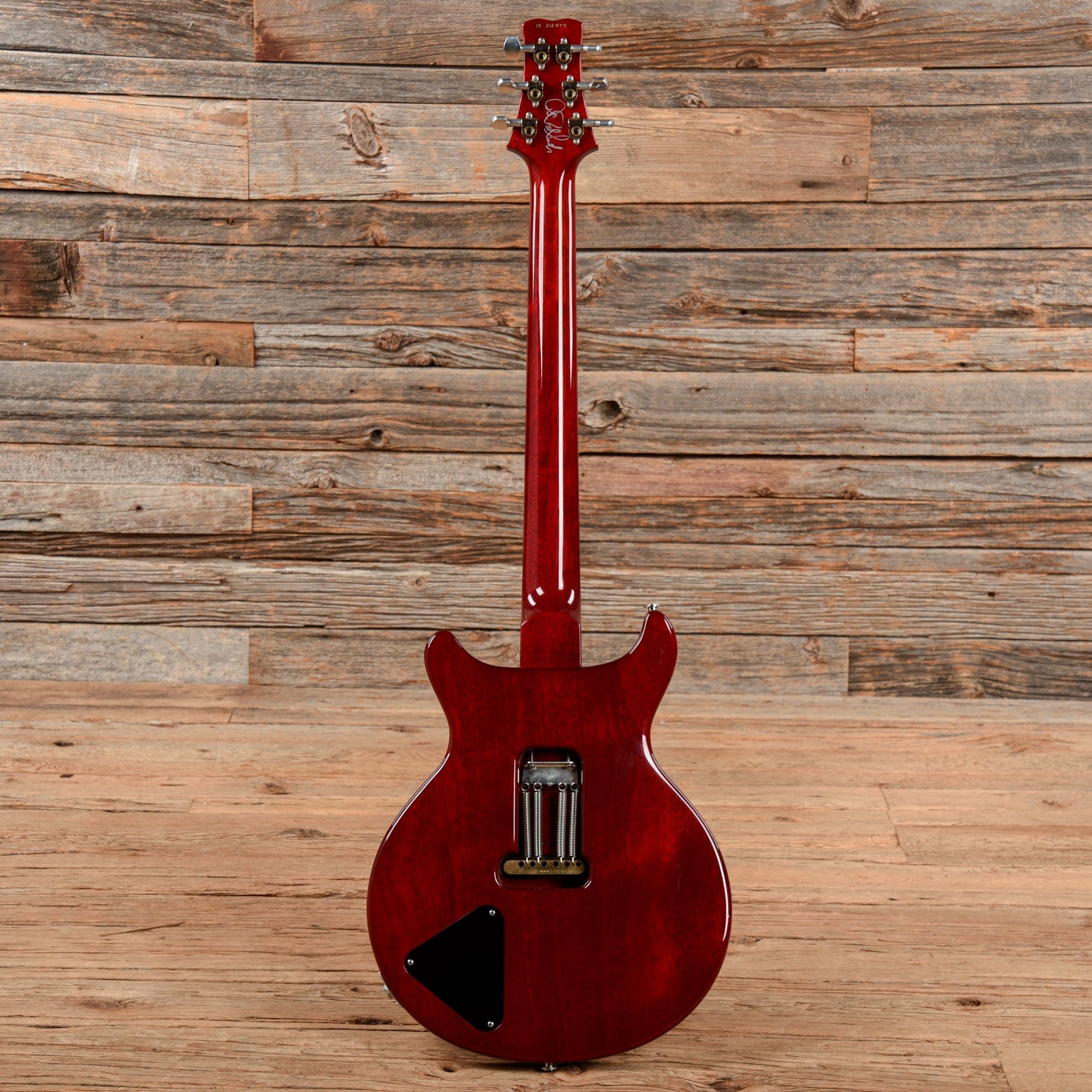 PRS Santana Retro Blood Orange 2015 Electric Guitars / Solid Body