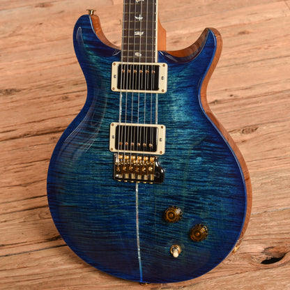 PRS Santana Signature Retro 10-Top Blue 2022 Electric Guitars / Solid Body