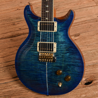 PRS Santana Signature Retro 10-Top Blue 2022 Electric Guitars / Solid Body