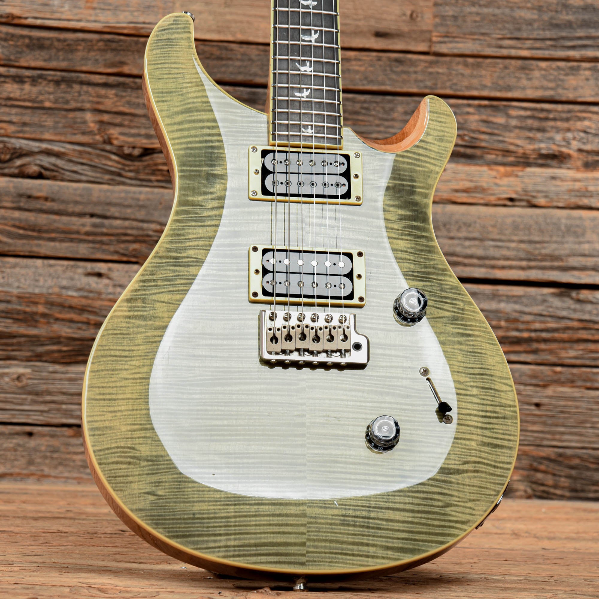 PRS SE 30th Anniversary Custom 24 Trampas Green 2015 Electric Guitars / Solid Body