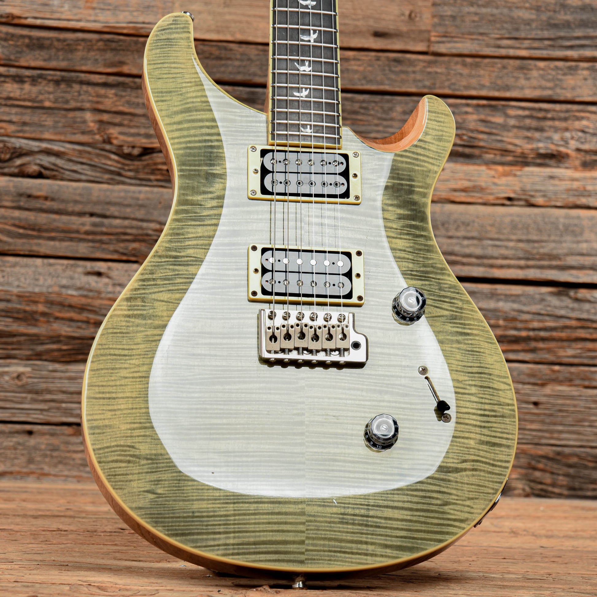 PRS SE 30th Anniversary Custom 24 Trampas Green 2015 Electric Guitars / Solid Body