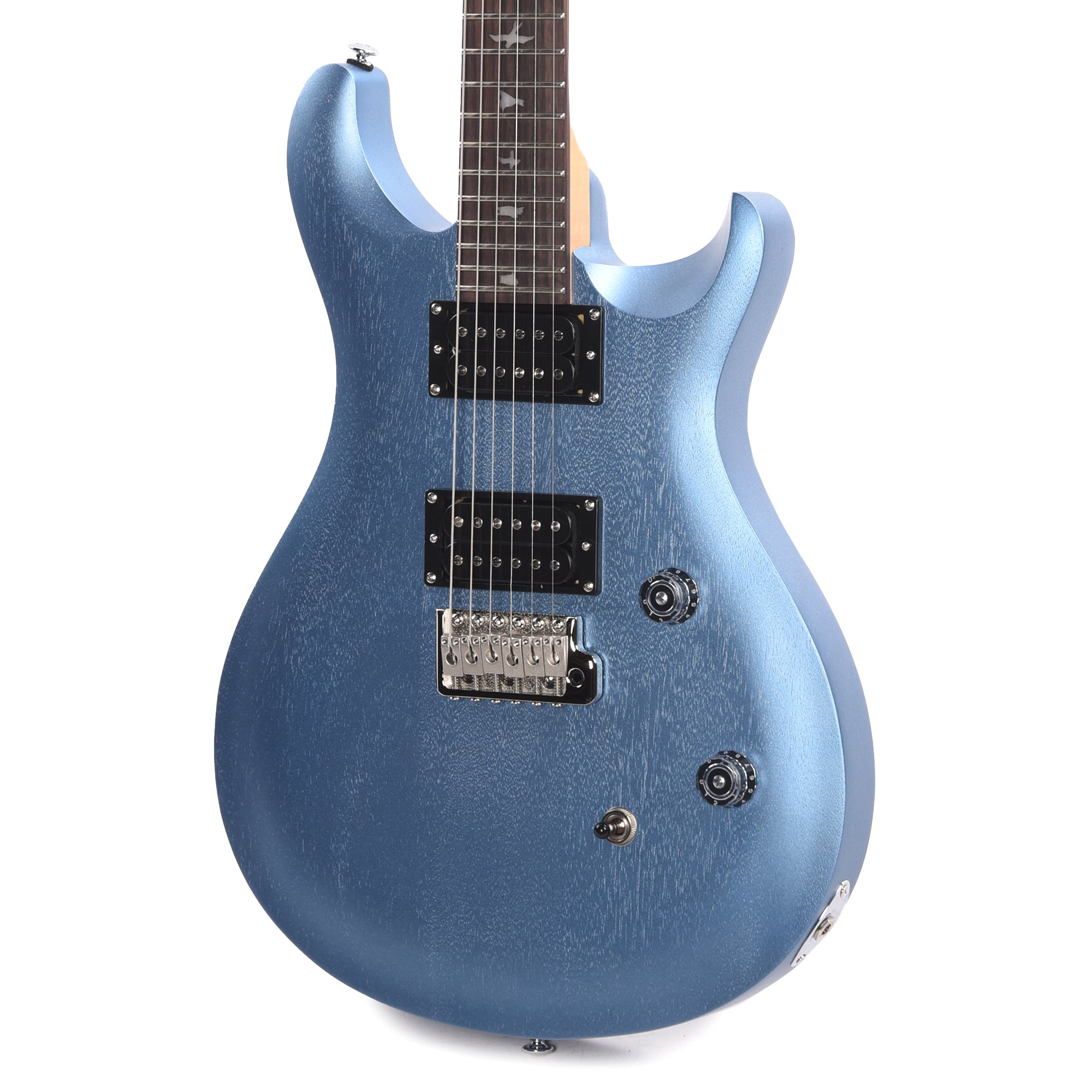PRS SE CE 24 Standard Satin Ice Blue Metallic Electric Guitars / Solid Body