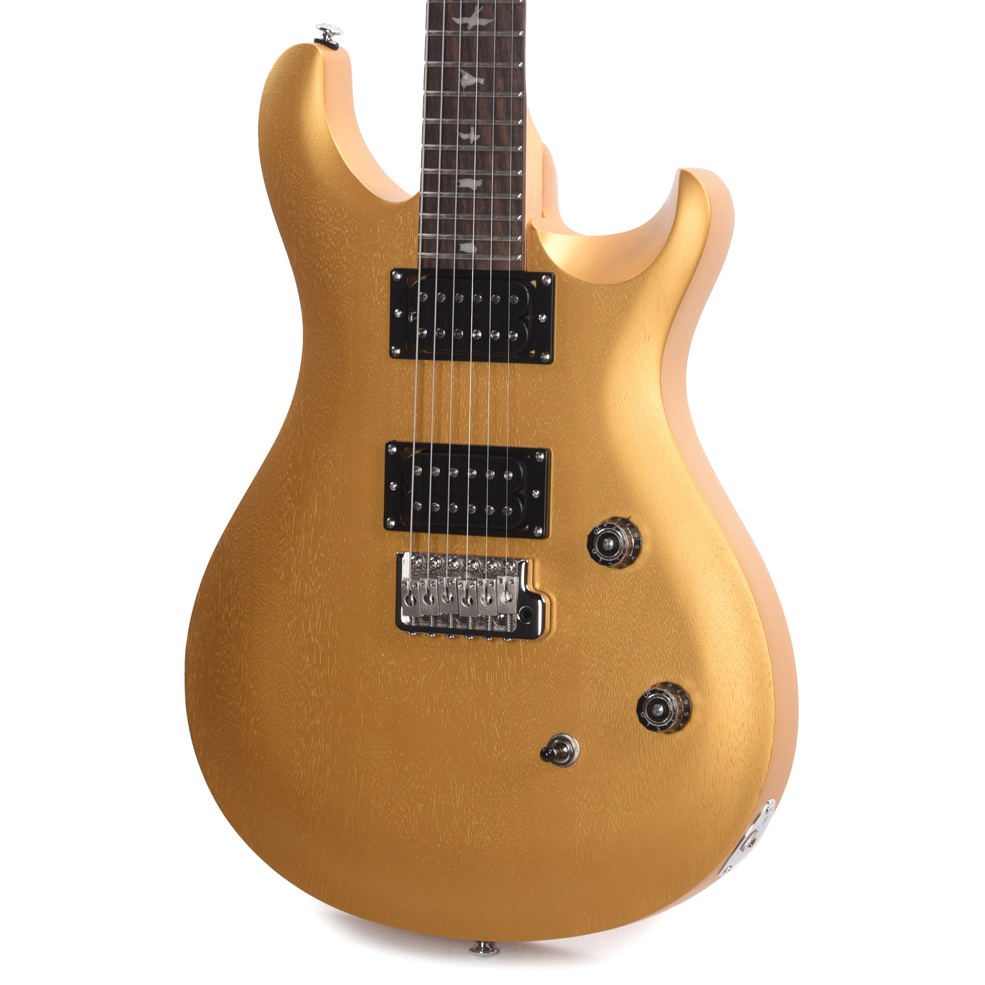 PRS SE CE 24 Standard Satin Metallic Gold Electric Guitars / Solid Body