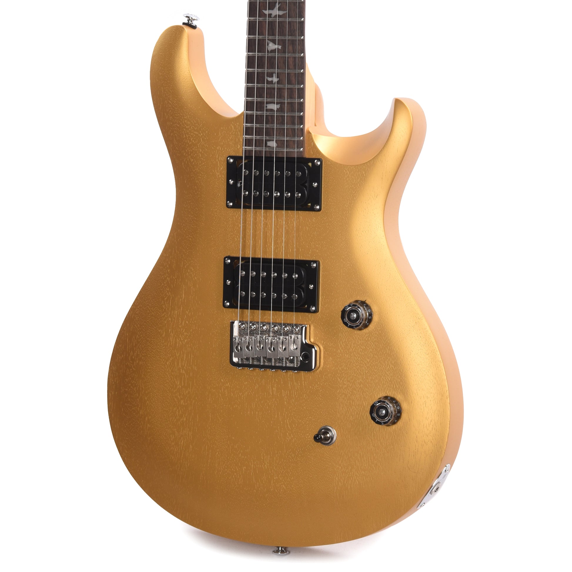 PRS SE CE 24 Standard Satin Metallic Gold Electric Guitars / Solid Body
