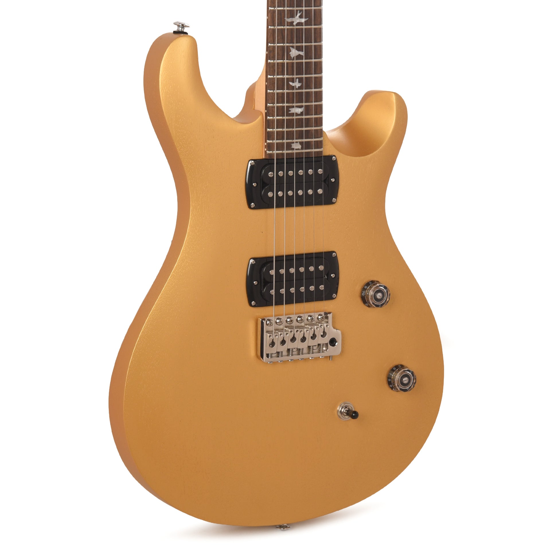 PRS SE CE 24 Standard Satin Metallic Gold Electric Guitars / Solid Body