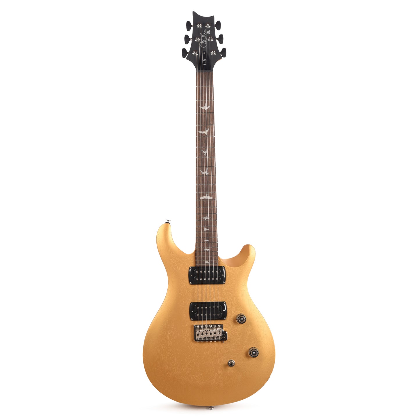PRS SE CE 24 Standard Satin Metallic Gold Electric Guitars / Solid Body