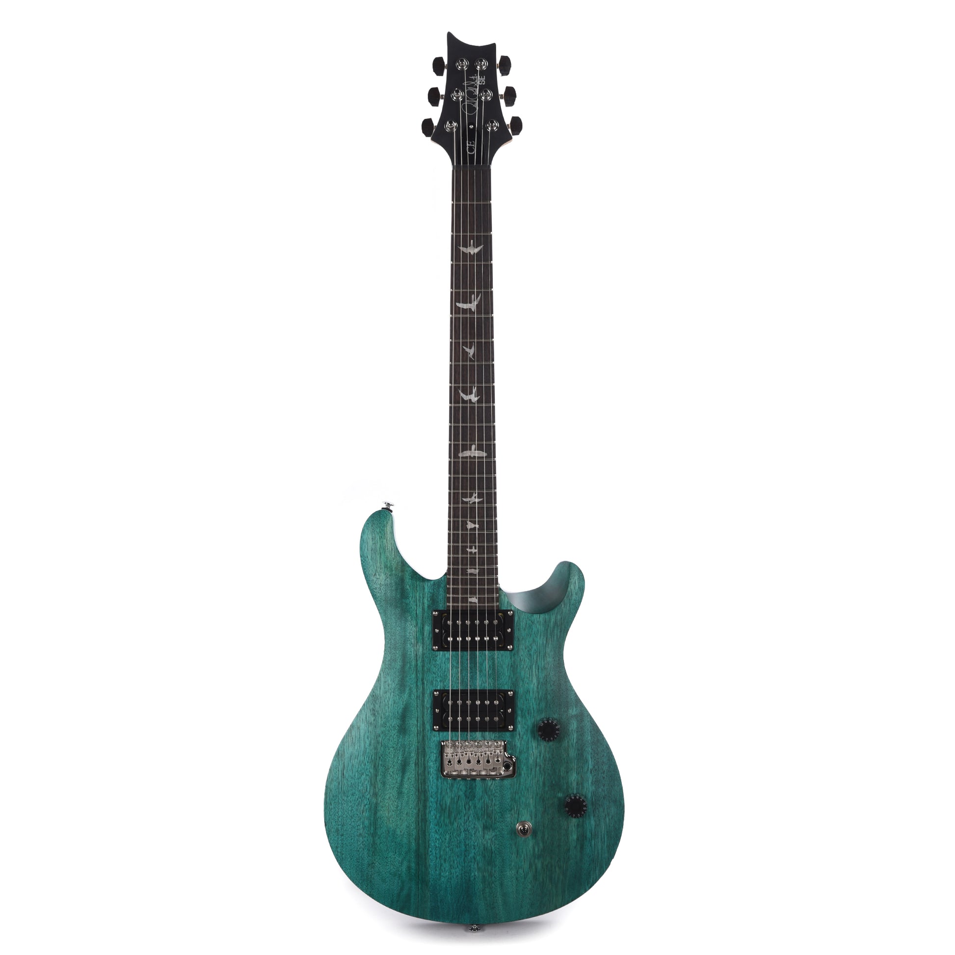 PRS SE CE 24 Standard Satin Turquoise Electric Guitars / Solid Body