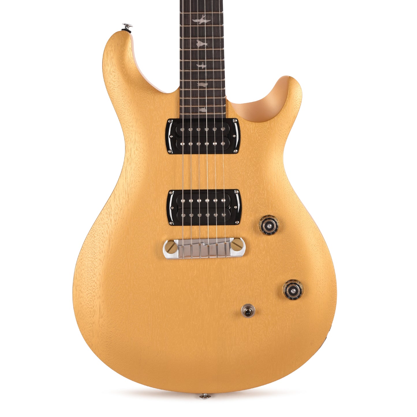 PRS SE CE 24 Standard Stoptail Satin Metallic Gold Electric Guitars / Solid Body