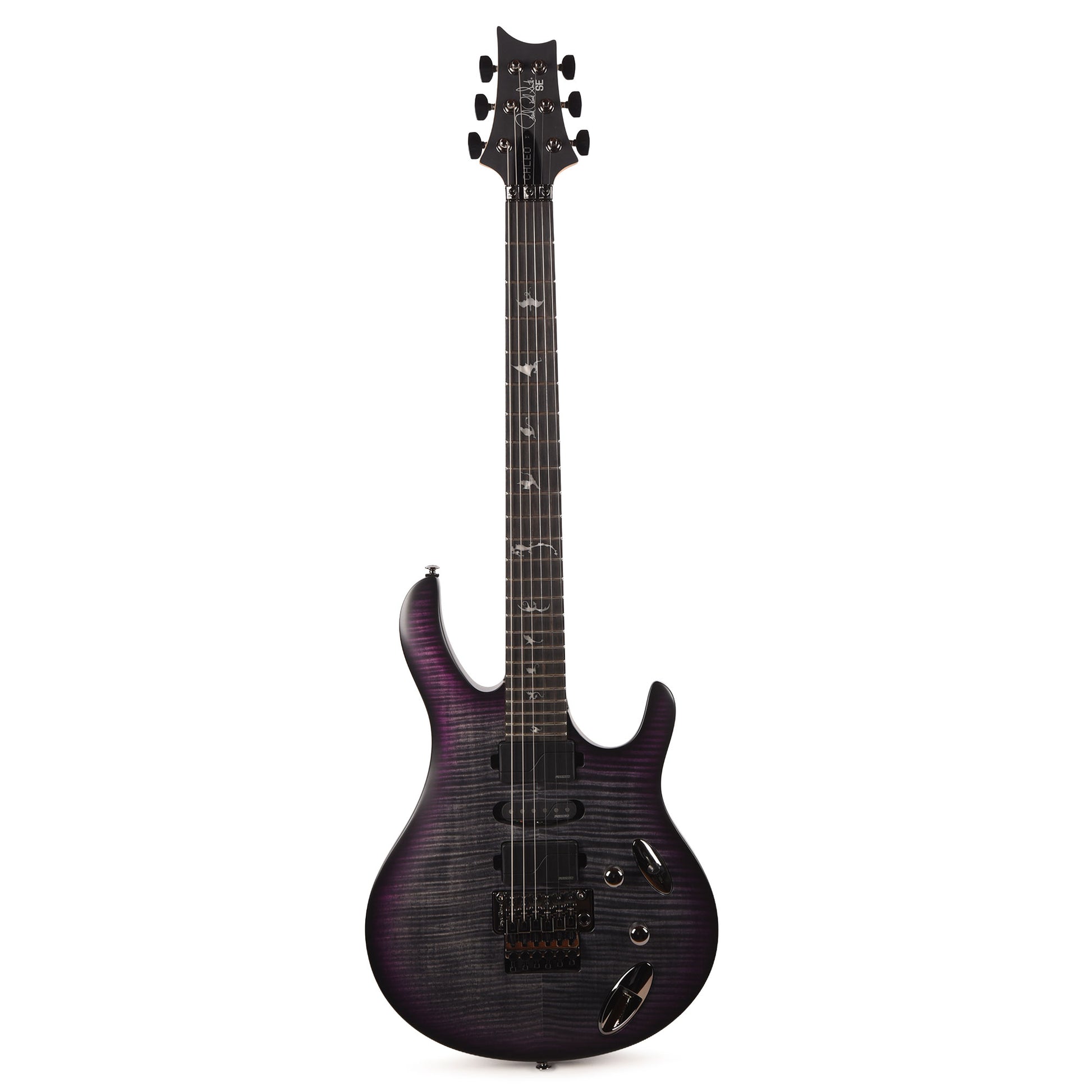 PRS SE Chleo Charcoal Purple Burst Electric Guitars / Solid Body