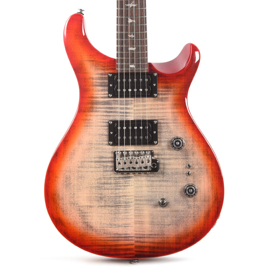 PRS SE Custom 24-08 Charcoal Cherry Burst Electric Guitars / Solid Body