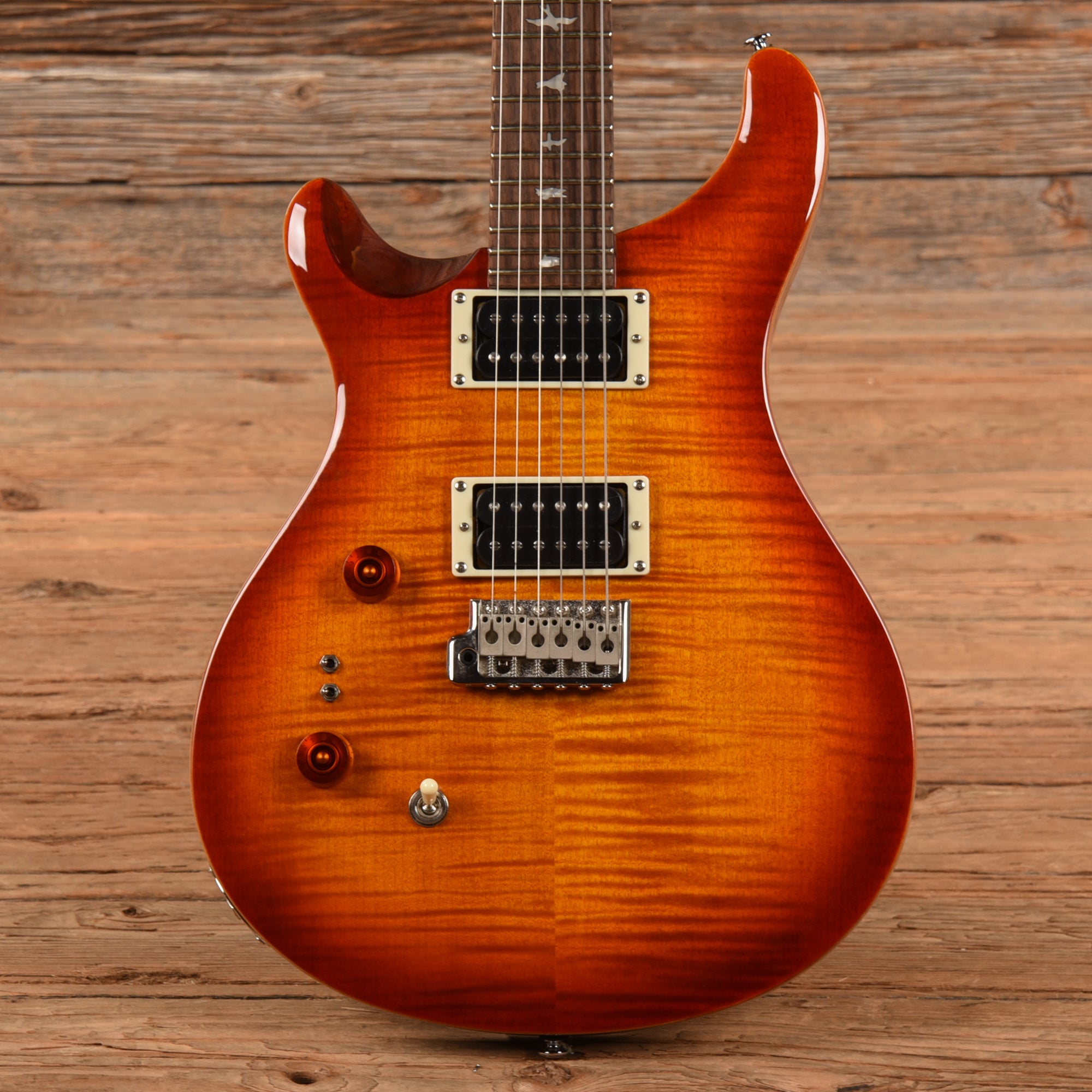 PRS SE Custom 24-08 Cherry Sunburst 2023 LEFTY Electric Guitars / Solid Body