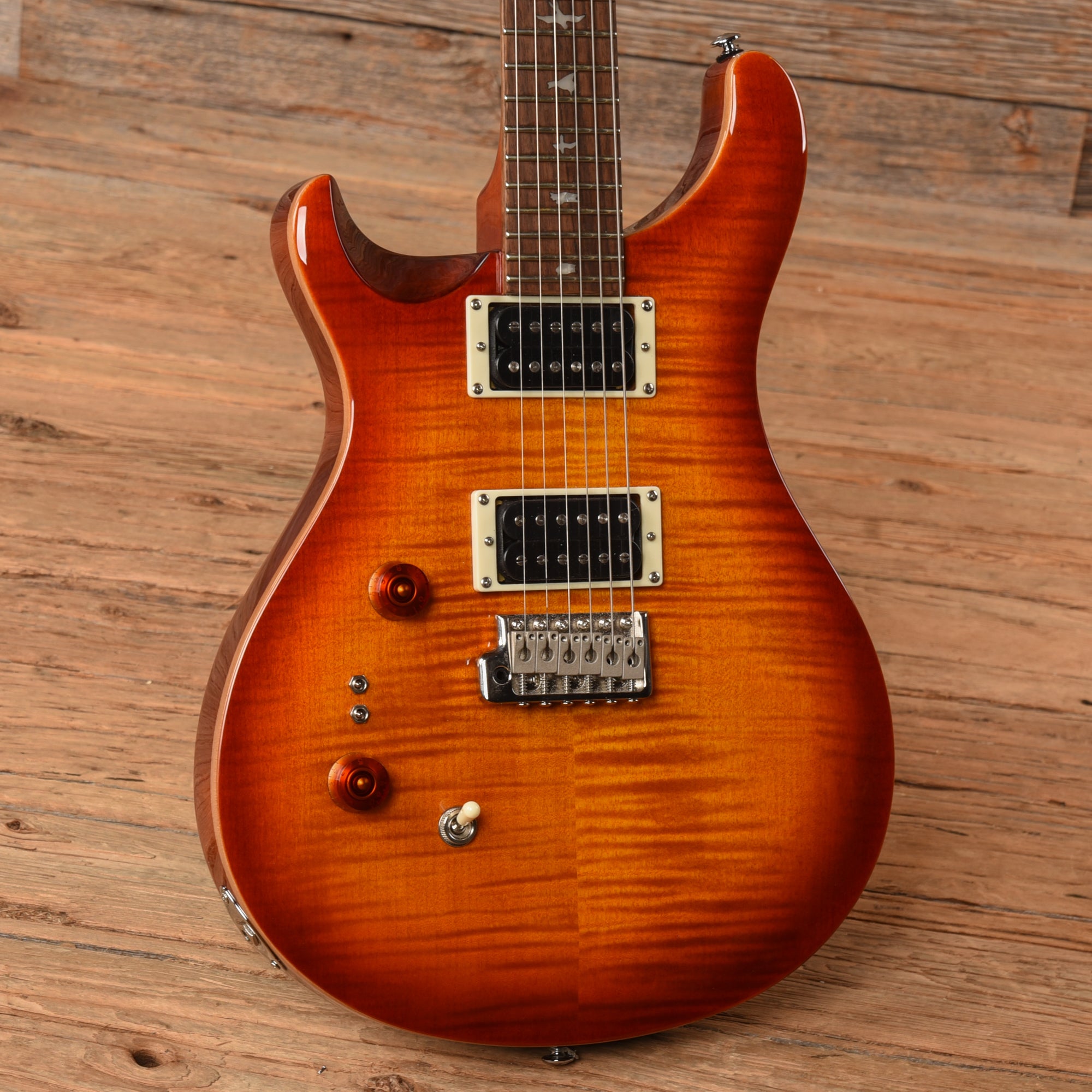 PRS SE Custom 24-08 Cherry Sunburst 2023 LEFTY Electric Guitars / Solid Body