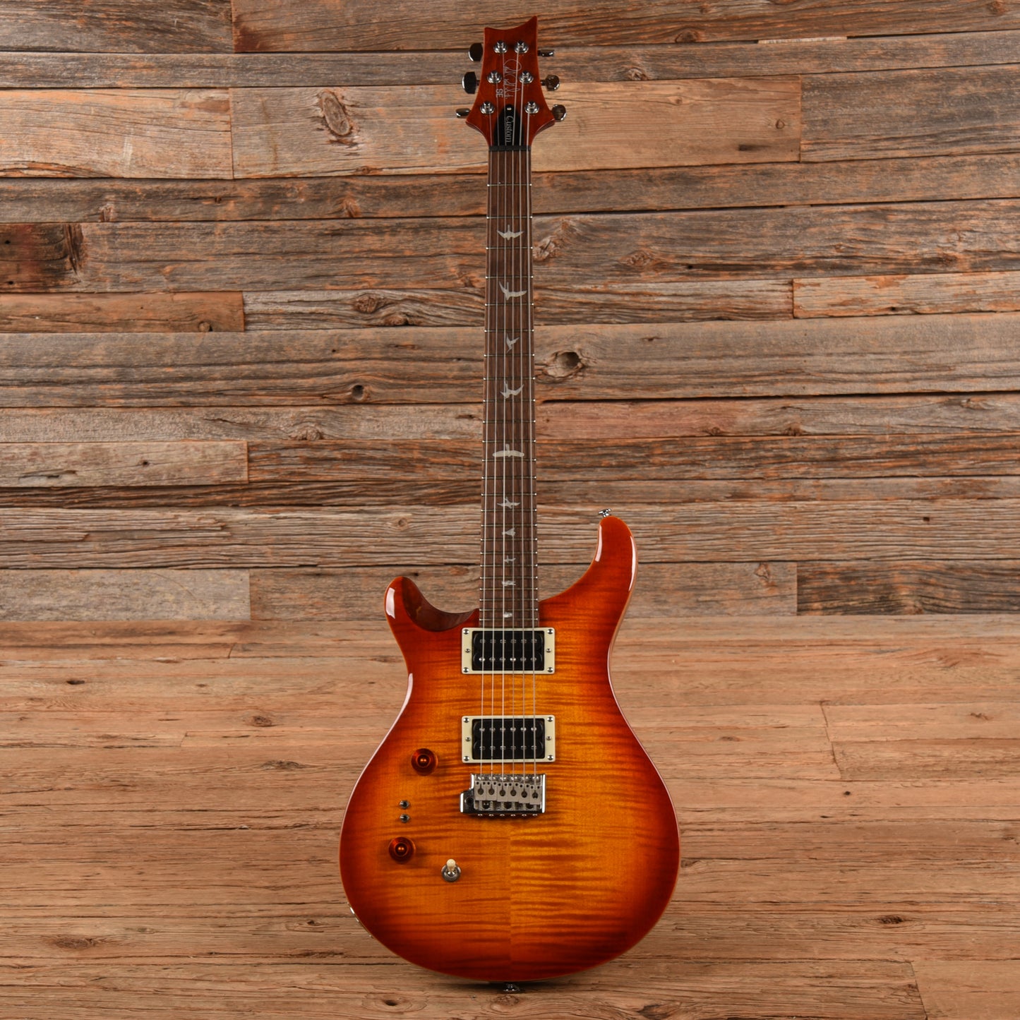 PRS SE Custom 24-08 Cherry Sunburst 2023 LEFTY Electric Guitars / Solid Body