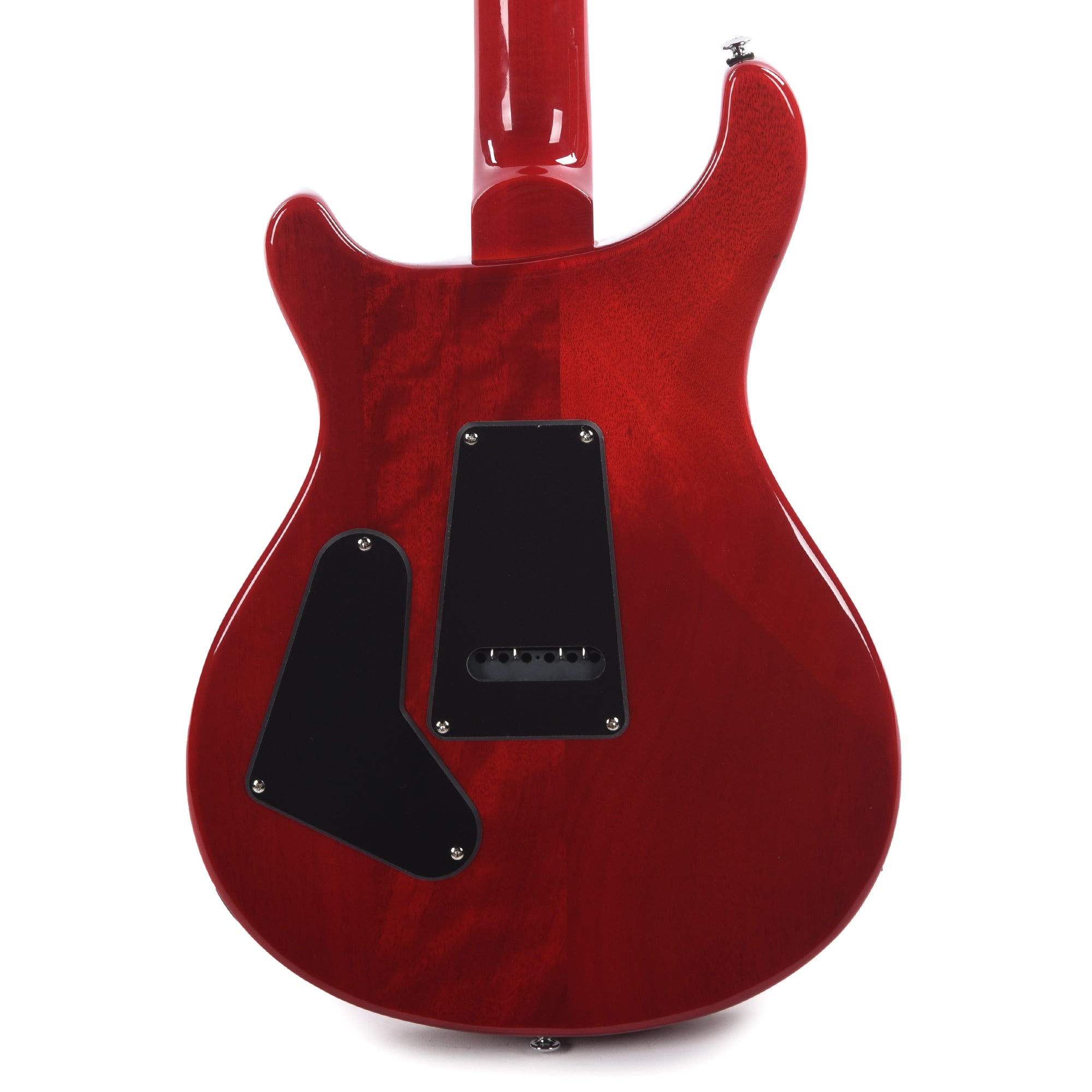 PRS SE Custom 24-08 Quilt Charcoal Cherry Burst Electric Guitars / Solid Body