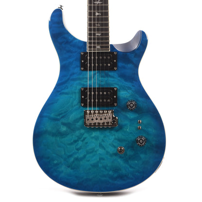 PRS SE Custom 24-08 Quilt Lake Blue Electric Guitars / Solid Body