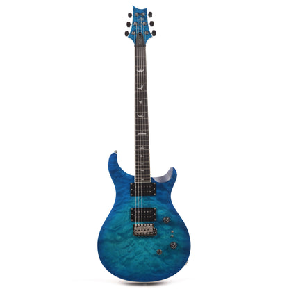 PRS SE Custom 24-08 Quilt Lake Blue Electric Guitars / Solid Body