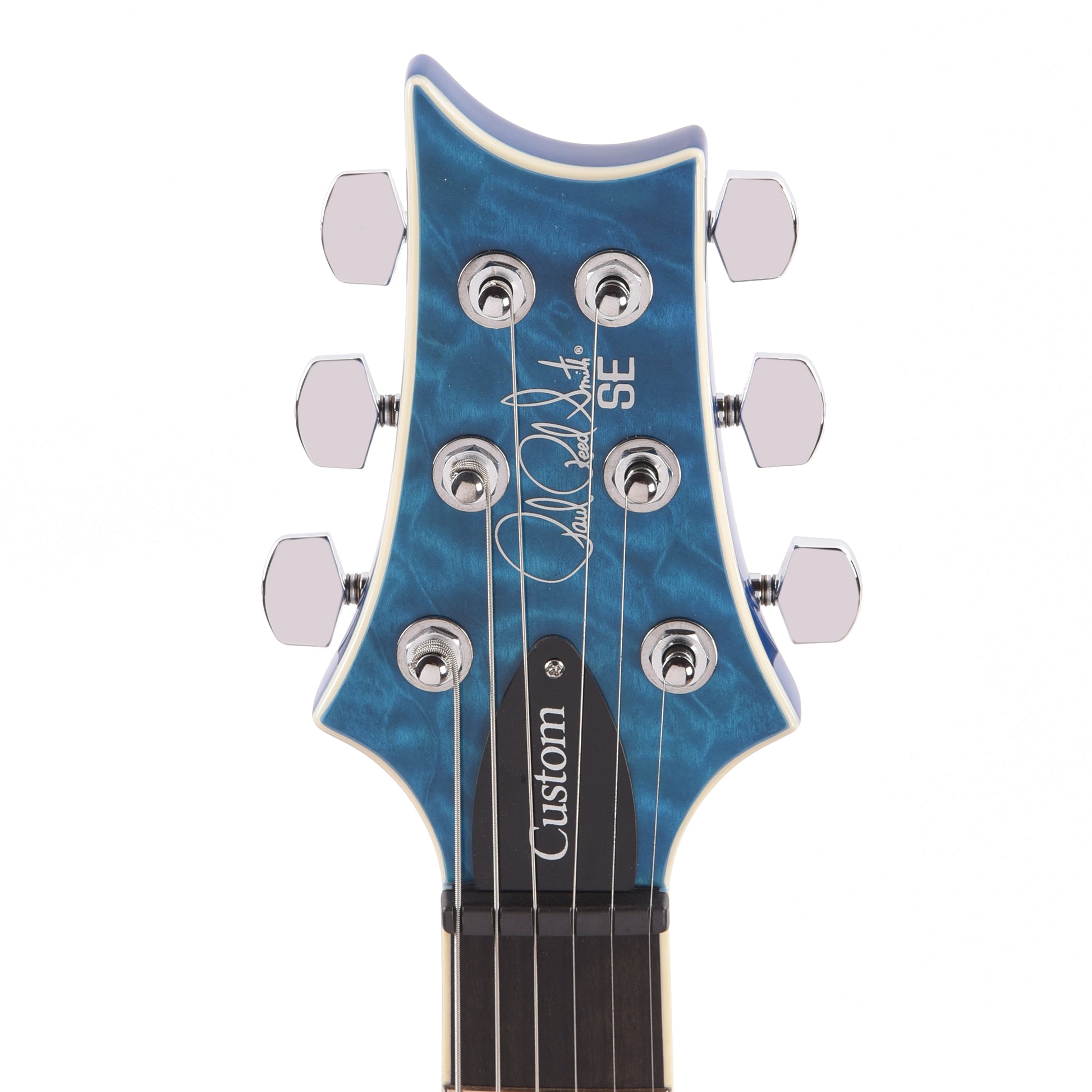 PRS SE Custom 24-08 Quilt Lake Blue Electric Guitars / Solid Body