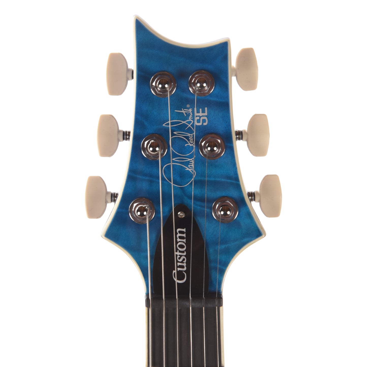 PRS SE Custom 24-08 Quilt Lake Blue Electric Guitars / Solid Body