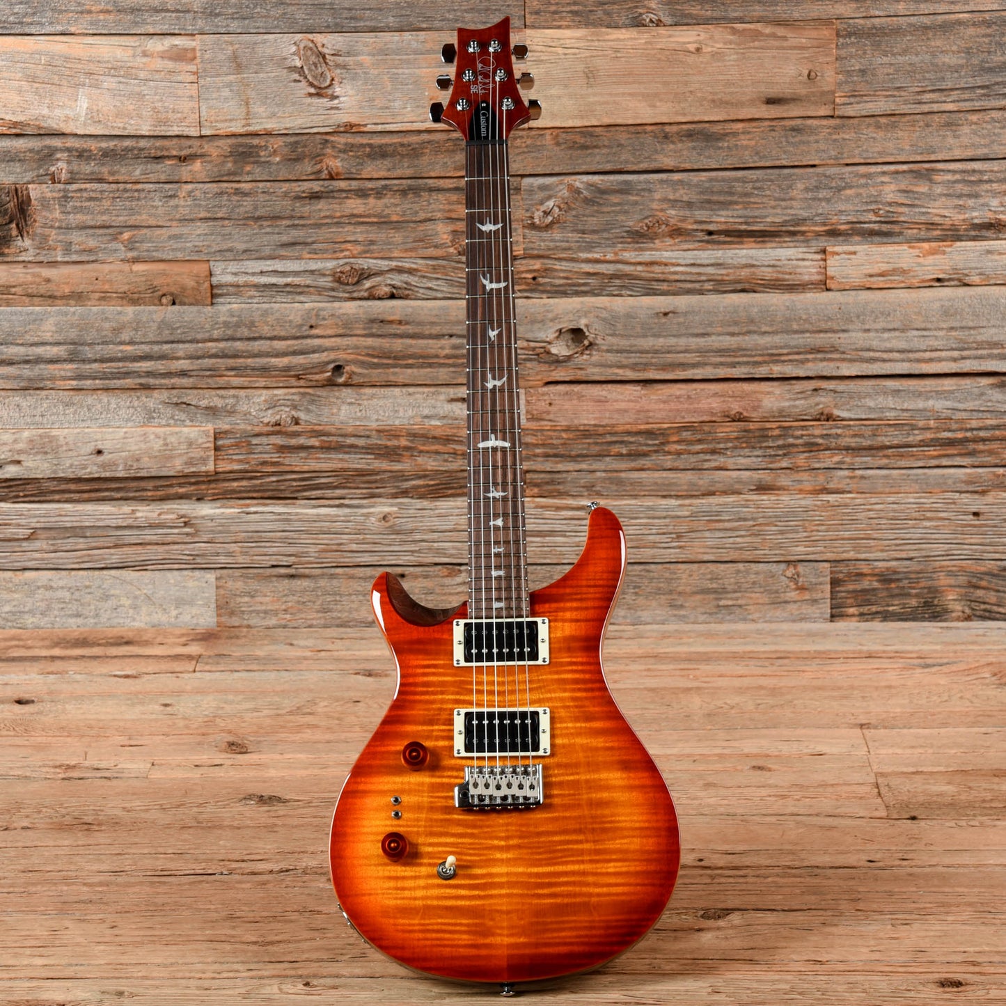 PRS SE Custom 24-08 Sunburst  LEFTY Electric Guitars / Solid Body