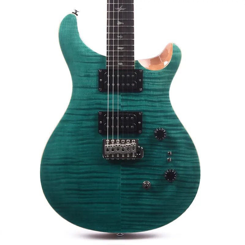PRS SE Custom 24-08 Turquoise Electric Guitars / Solid Body