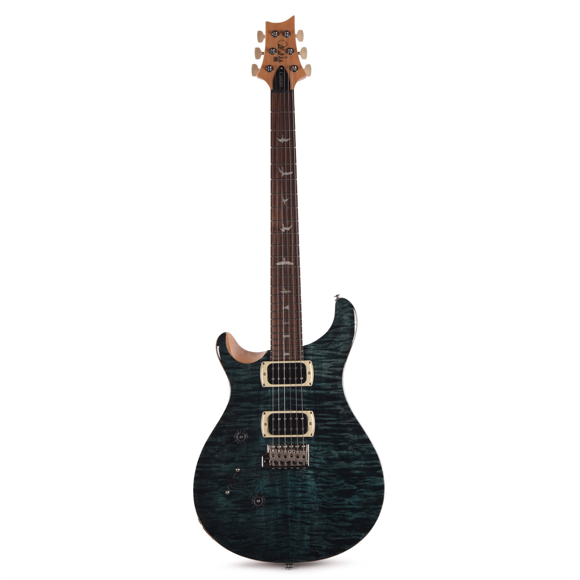 PRS SE Custom 24 LEFTY Slate Blue – Chicago Music Exchange