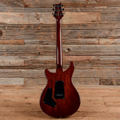 PRS SE Custom 24 Quilt Brown Electric Guitars / Solid Body