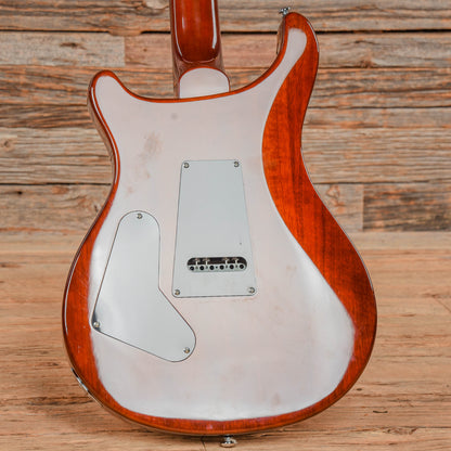 PRS SE Custom 24 Quilt Brown Electric Guitars / Solid Body