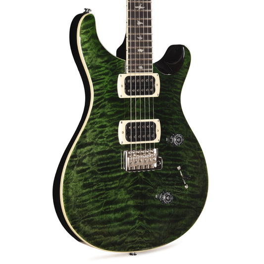 PRS SE Custom 24 Quilt Teal Black Electric Guitars / Solid Body