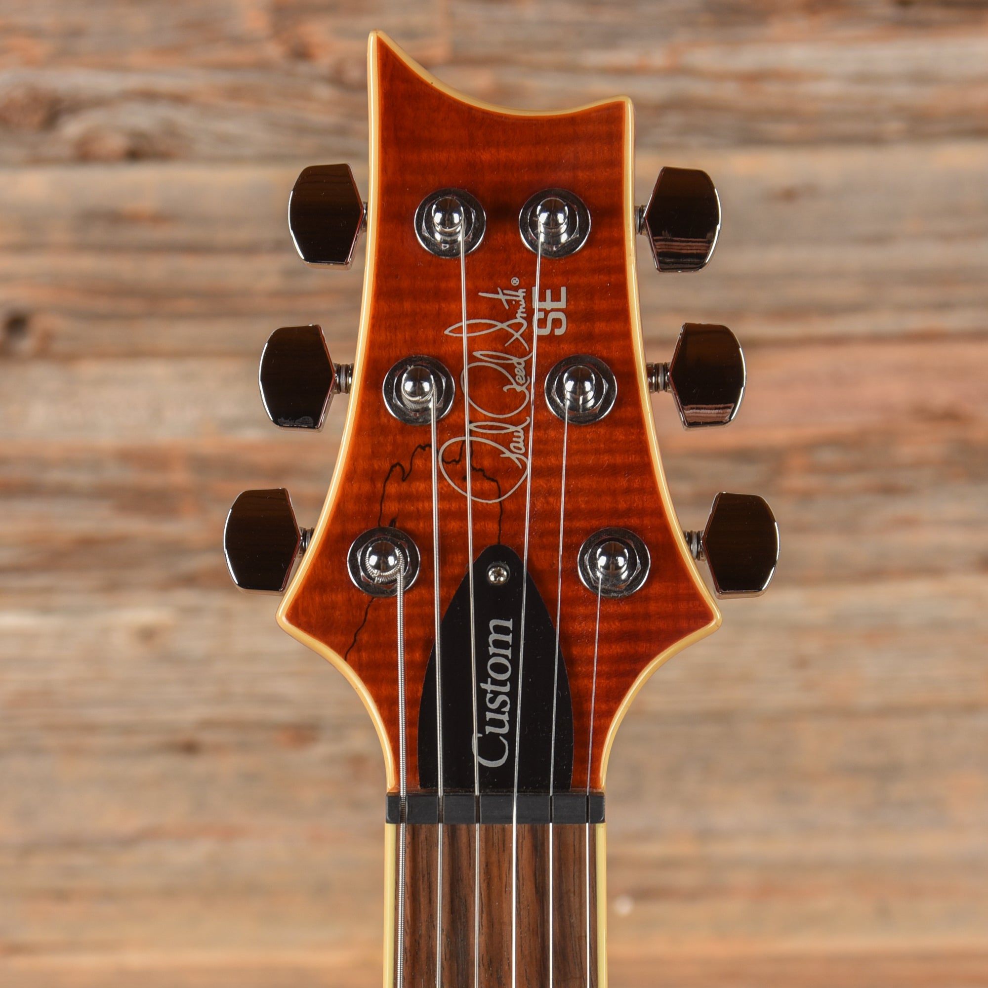 PRS SE Custom 24 Spalted Maple Cherry Sunburst 2018 Electric Guitars / Solid Body