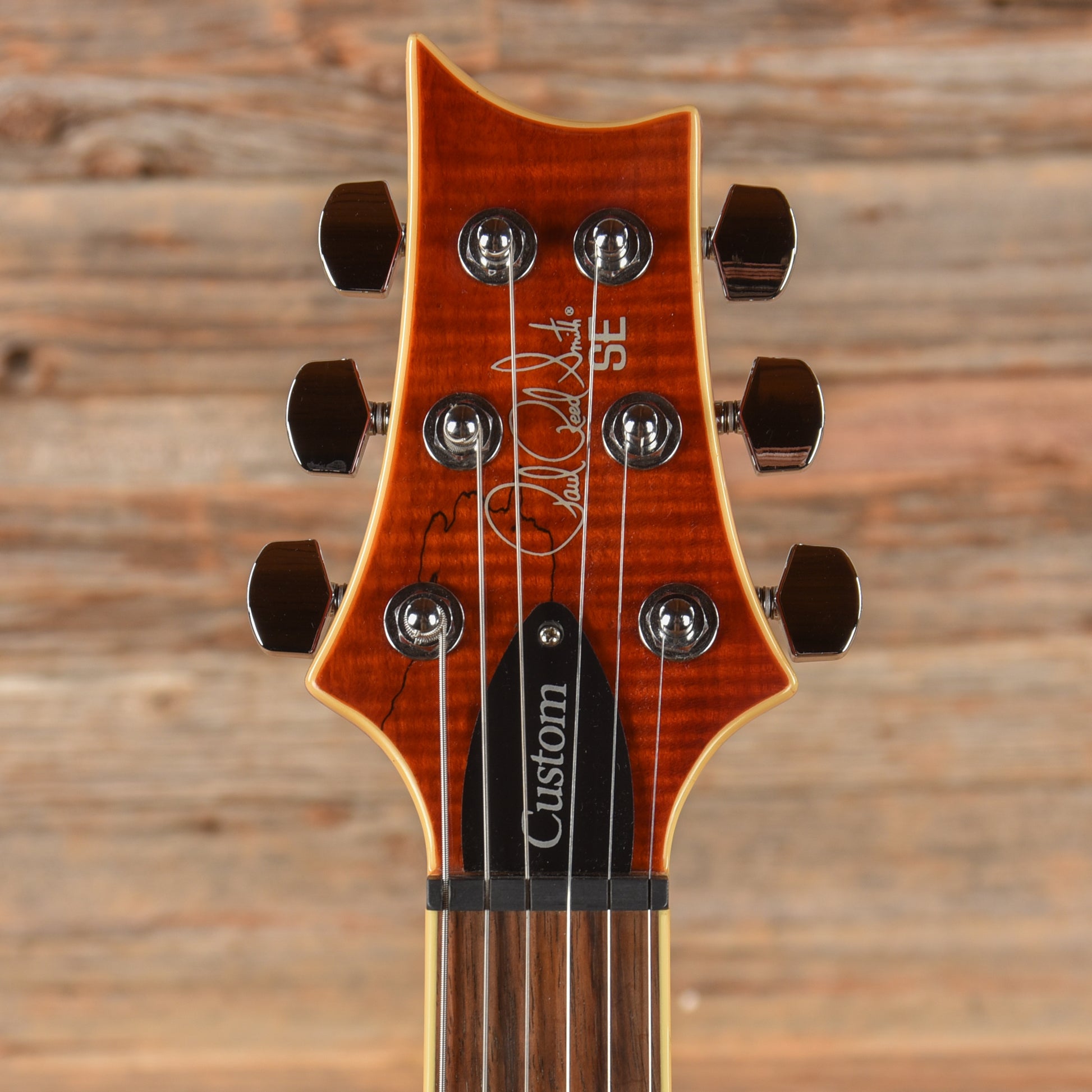 PRS SE Custom 24 Spalted Maple Cherry Sunburst 2018 Electric Guitars / Solid Body