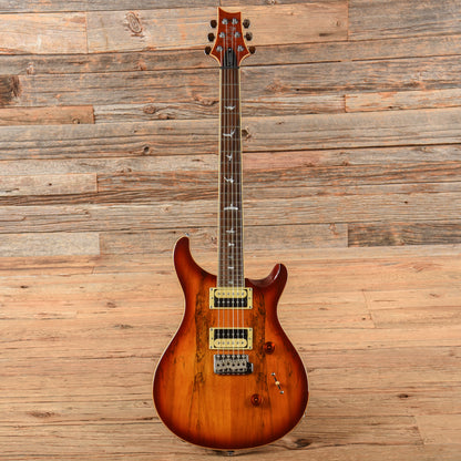 PRS SE Custom 24 Spalted Maple Cherry Sunburst 2018 Electric Guitars / Solid Body