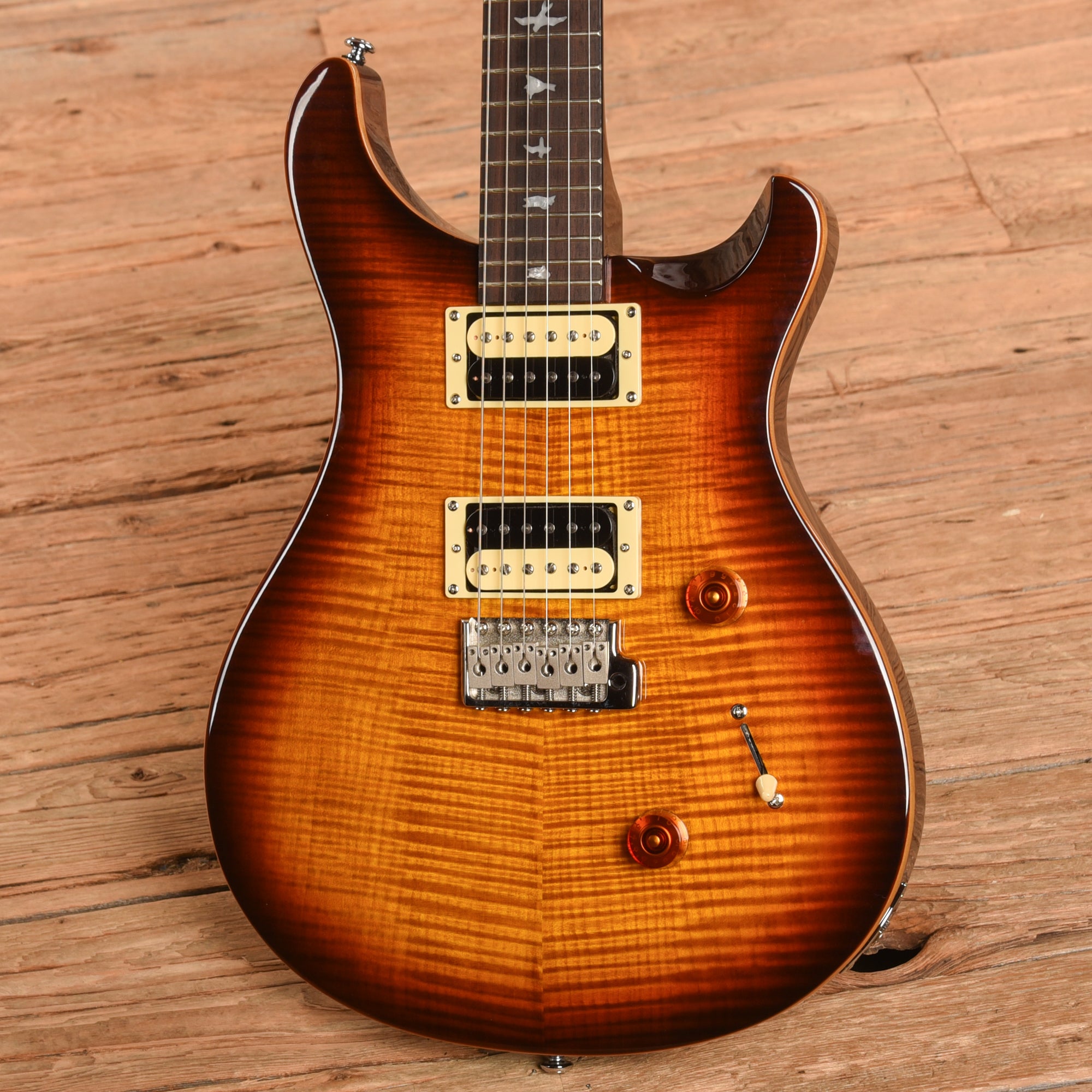 PRS SE Custom 24 Sunburst 2014 Electric Guitars / Solid Body