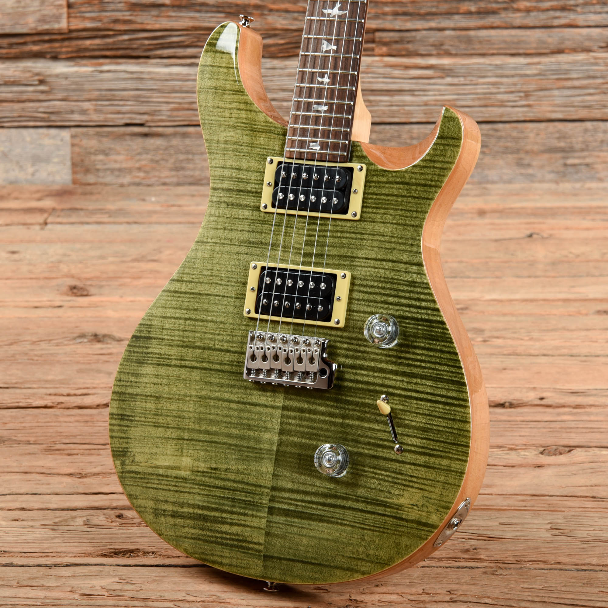 PRS SE Custom 24 Trampas Green 2018 Electric Guitars / Solid Body