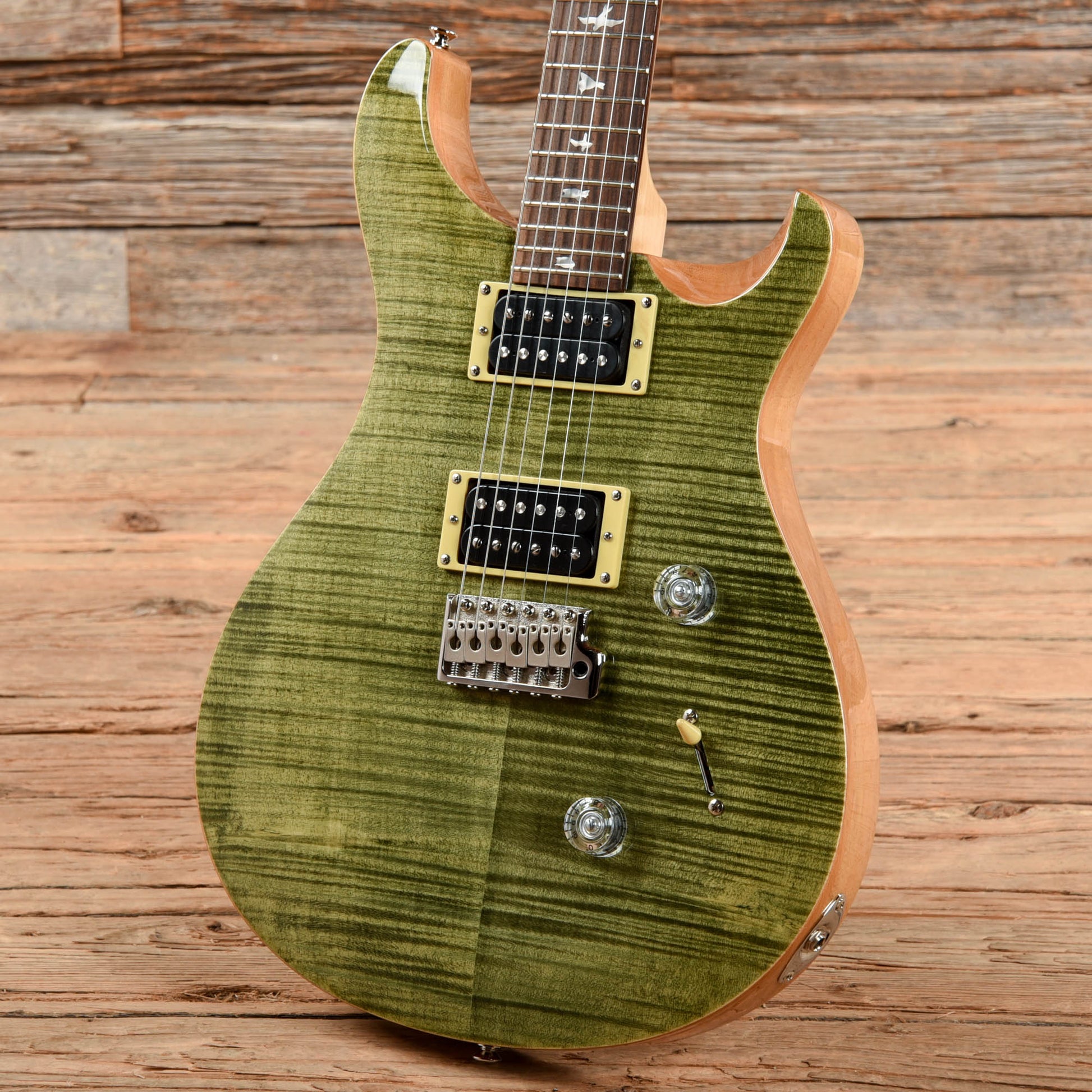 PRS SE Custom 24 Trampas Green 2018 Electric Guitars / Solid Body