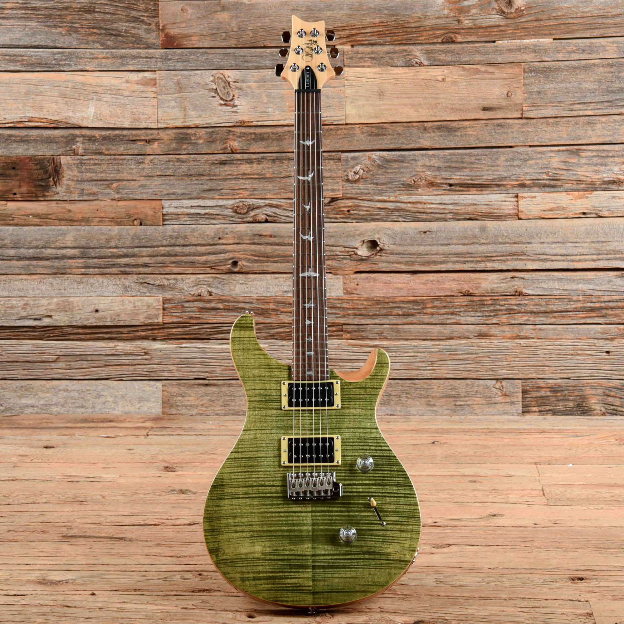PRS SE Custom 24 Trampas Green 2018 Electric Guitars / Solid Body