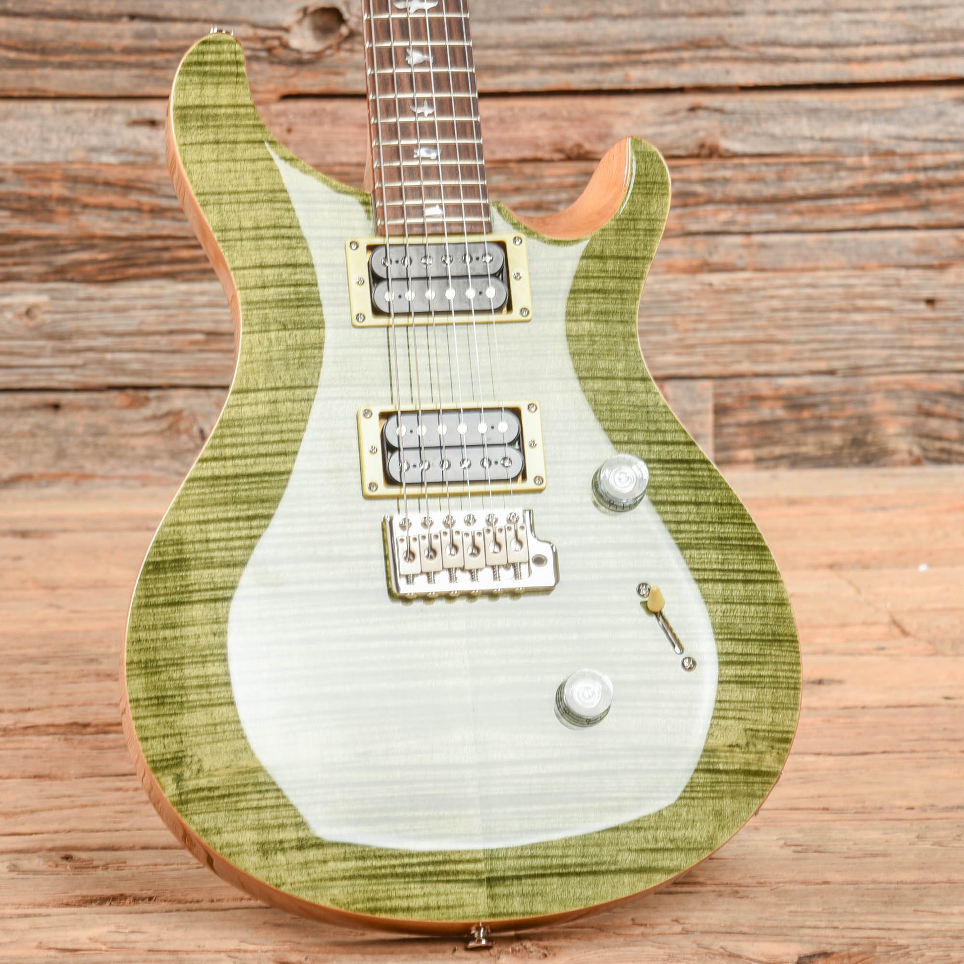 PRS SE Custom 24 Trampas Green 2018 Electric Guitars / Solid Body
