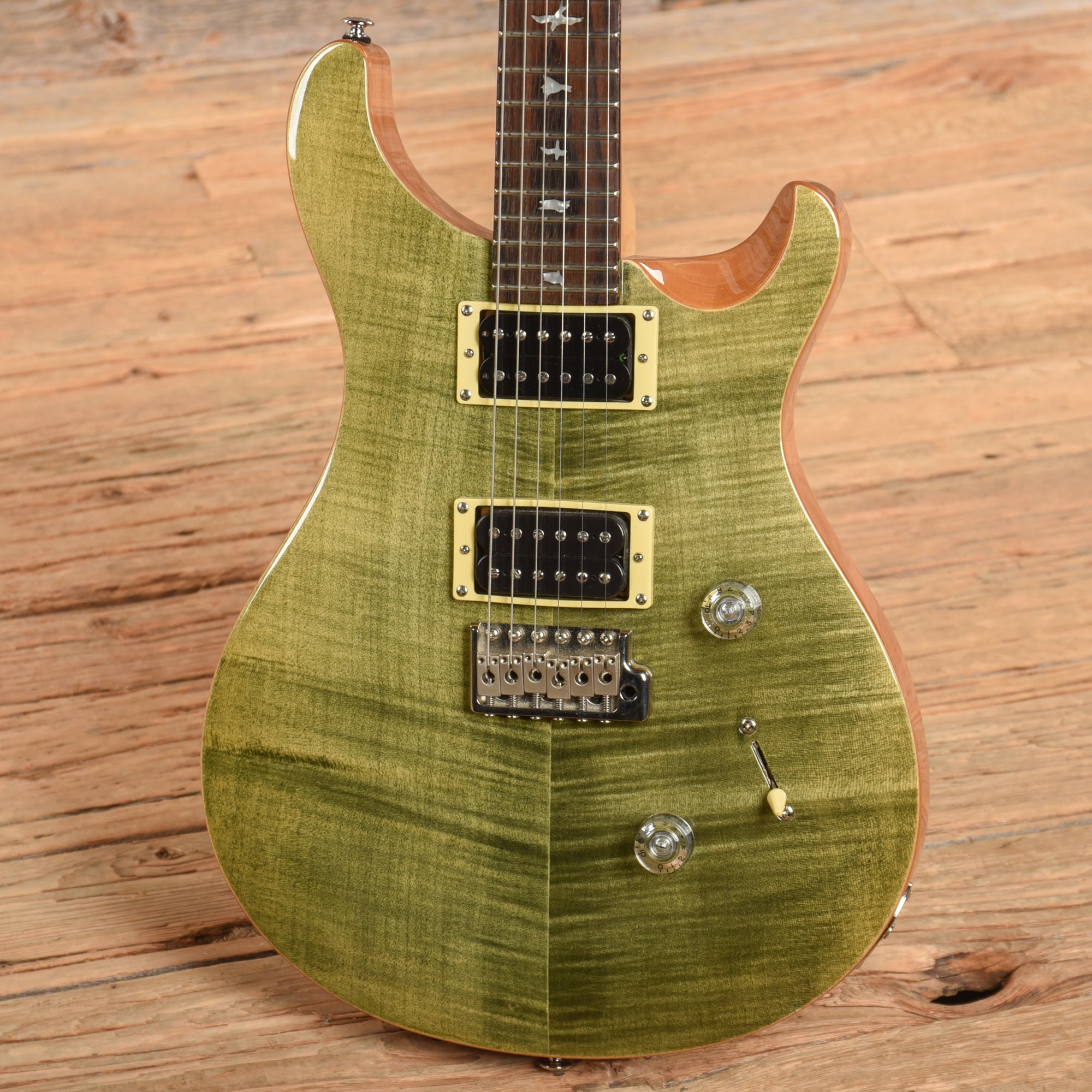 PRS SE Custom 24 Trampas Green 2018 Electric Guitars / Solid Body