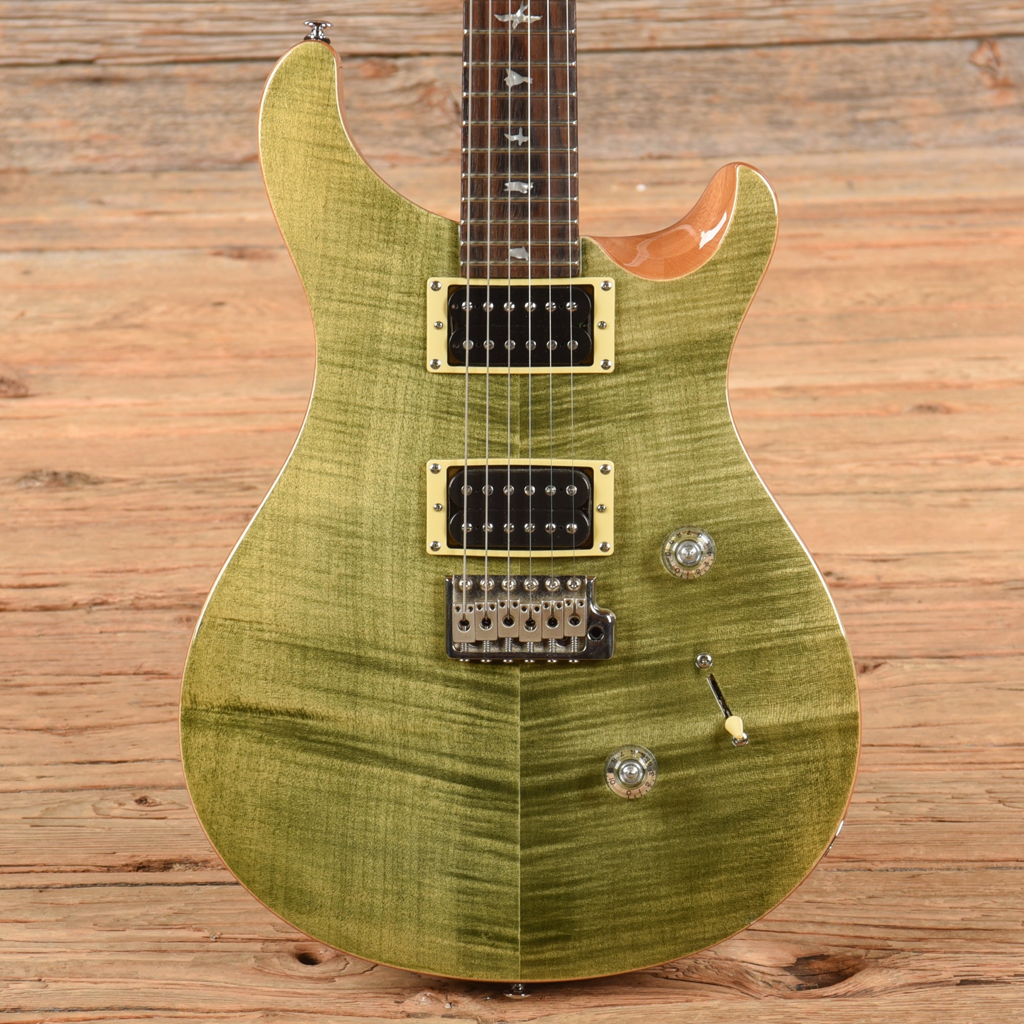 PRS SE Custom 24 Trampas Green 2018 Electric Guitars / Solid Body