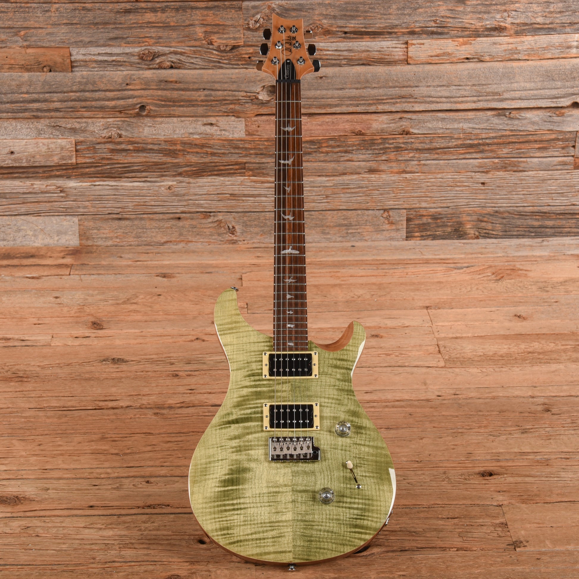 PRS SE Custom 24 Trampas Green 2019 Electric Guitars / Solid Body