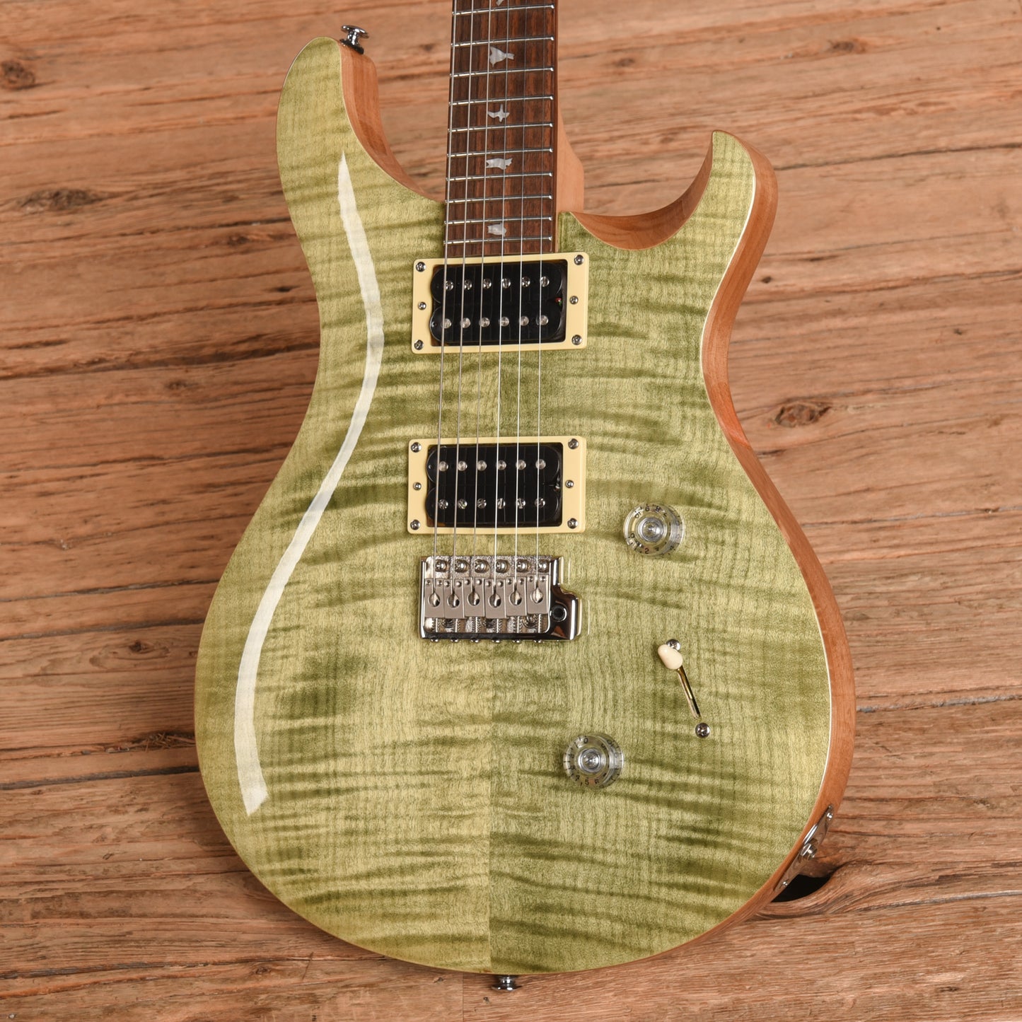 PRS SE Custom 24 Trampas Green 2019 Electric Guitars / Solid Body
