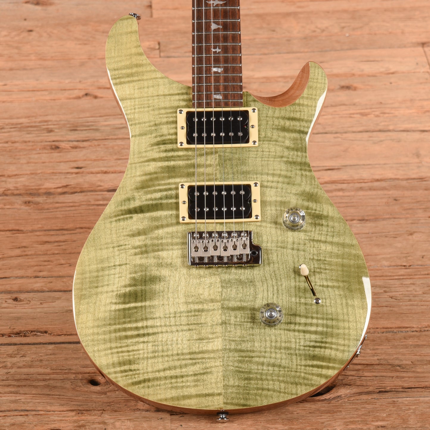 PRS SE Custom 24 Trampas Green 2019 Electric Guitars / Solid Body